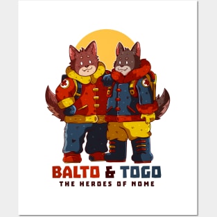 BALTO and TOGO Posters and Art